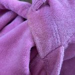 Pink Purple hoodie with towel material Photo 3