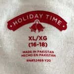 Holiday Time NEW  “Sleigh All Day” Women‘s T-Shirt size XL Ivory Photo 3