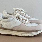 Madewell Kickoff Trainer Sneakers in Antique Cream Multi, Size 5 Photo 2