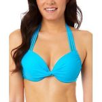 Salt + Cove Push Up Bikini Top Blue Photo 3