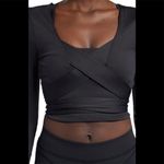 Reebok x Cardi B Long Sleeve Crop Top Black Size Large NWT Sold Out Photo 8