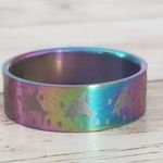 Multicolored Ring with Dolphin Design Photo 1