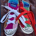 Vintage Converse Denim Crossbody Bag Pink Photo 11