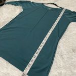 Athleta  Footless Seamless Long Sleeve Shirt in Lagoon Teal Small Photo 5