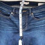 Tory Burch Dark Wash Low Rise Super Skinny Jeans Photo 9