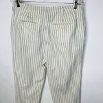 CHAPS Denim Pinstripe Linen Pants Sz 10 Photo 4