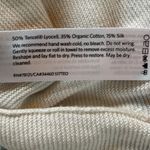 Eileen Fisher Ivory Sweater Top Lightweight Tencel Cotton Silk Womens Medium Photo 6