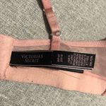 Victoria's Secret  Bra Push Up Pink Glitter Sparkle Cut Out 32C Photo 2