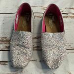 Toms CANDY CANE GLITTER PARTY CLASSIC SLIP ONS Photo 0