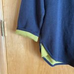 FOIL Women's Knit Vneck Sweater Blue Green New Zealand XL‎ Photo 4