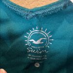 Hollister Women’s Jade Green Ribbed Bikini Bottoms Size XL Photo 4