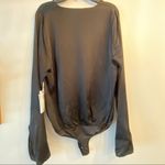 Good American  flowing faux wrap body suit Photo 6