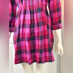 PINK - Victoria's Secret PINK Y2K Victoria's Secret Red and Black Plaid Shirt Size Large Photo 4