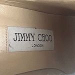 Jimmy Choo  Talula Black Leather Slip On Stiletto High Heeled Boots Booties 5.5 Photo 5