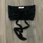 Glassons  black tie front bikini top Photo 0
