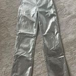 Akira Metallic Silver Pants Photo 1