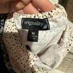 Women’s originality Dot Dress Size Medium NWOT Black Photo 15