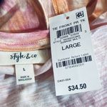 Style & Co Large Tank Top Tie Photo 5