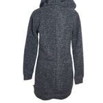 Fabletics Black Yukon Dress Size Small Black Knit Mini Dress with Hoodie Photo 1