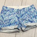 Lilly Pulitzer  blue patterned dress shorts Photo 1