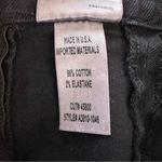 AGOLDE  Women’s Pamela Double Zip Mini Denim Skirt Black Size 25 Photo 4