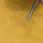 Byblos Italy 44 = US 10 gold/mustard midi skirt Photo 9