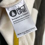 Picture Organic Arcca Snap Fleece Womens Small Brown Yellow Pocket Outdoors Ski Photo 9