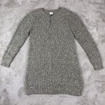 CAbi  Sweater Dress Knit Long Sleeve Casual‎ Warm Comfy Olive Green M Minimalist Photo 0