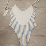 Vitamin A ππ Yasmeen One Piece Swimsuit ~ Palm Springs Stripe 6 Small S NWT Photo 8