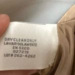 Covington  Tan Mid Length 100% Wool Trench Coat Size Large Photo 4