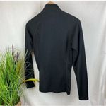 Patagonia Black Quarter Zip Capalene Base Layer Long Sleeve Shirt M Photo 2