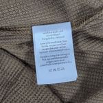 We Wore What Fitted Waffle Crewneck Long Sleeve Top Kangaroo L NWT Photo 3