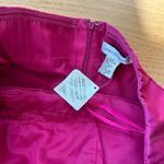 Newport News NWT  Dress Women's Strapless Shirred Bust Hot Pink Size 10 Photo 3