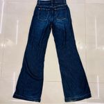 7 For All Mankind  Modern DOJO Tailorless Trouser Jean Poppy Photo 5