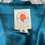 Anthropologie ‎ Tulle Embroidered Pattern Peacoat Dress Jacket Size XS NWT Photo 8