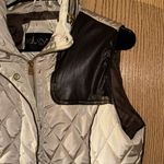 Quilted vest Brown Size M Photo 5