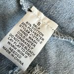 Blue B Collection Denim Jacket Teens Size Small Cropped Blue Distressed Photo 6