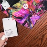 Lululemon  Energy Bra Top HYFL NWT Size 4 Multicolor Authentic NWT Photo 3