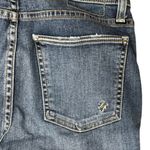 Lovers + Friends Distressed Mason Naples Raw Hem Blue Hi Rise Skinny Jeans 25 Photo 11