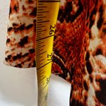 Princess Polly Orange Snake Print Bell Bottom Pants, Y2K, Festival,‎ Edgy, Retro, 2000s, Size 0 Photo 3