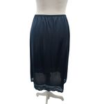 Vintage Lorraine Half Slip Womans Tall Med Used Dark Blue Size undefined Photo 3