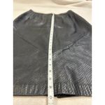 wilson's leather WILSONS Black Genuine Leather Luxe Snake Reptile Textured Skirt Vintage MEDIUM Photo 5