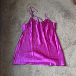 Dreamgirl  Purple Satin Two Piece Robe & Chemise Set SIZE 1X/2X Photo 4