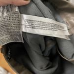 ZARA  Faux Leather Taupe Brown High rise ankle zip pants size Medium Photo 7