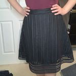 J.Crew  Black cutout‎ Mini Skirt size 6 Photo 2