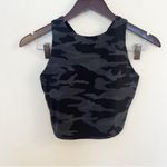Athleta Conscious Camo Printed Crop Top Black Women’s Size XS Athletic 531128 Photo 2