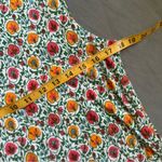 Boden Orange and Red Floral Mini Dress EUC Size 8 Photo 2