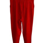 Grace Karin red paper bag dress pants w/ ties at the ankle Photo 2