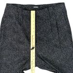 EXPRESS Black White Polka Dot Tapered Pleated Ankle High Rise Dress Pants sz 14 Photo 2