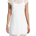 Milly  Chloe 3-D Lace Dress in White, Size 2 New w/Tag Retail $395 Photo 13